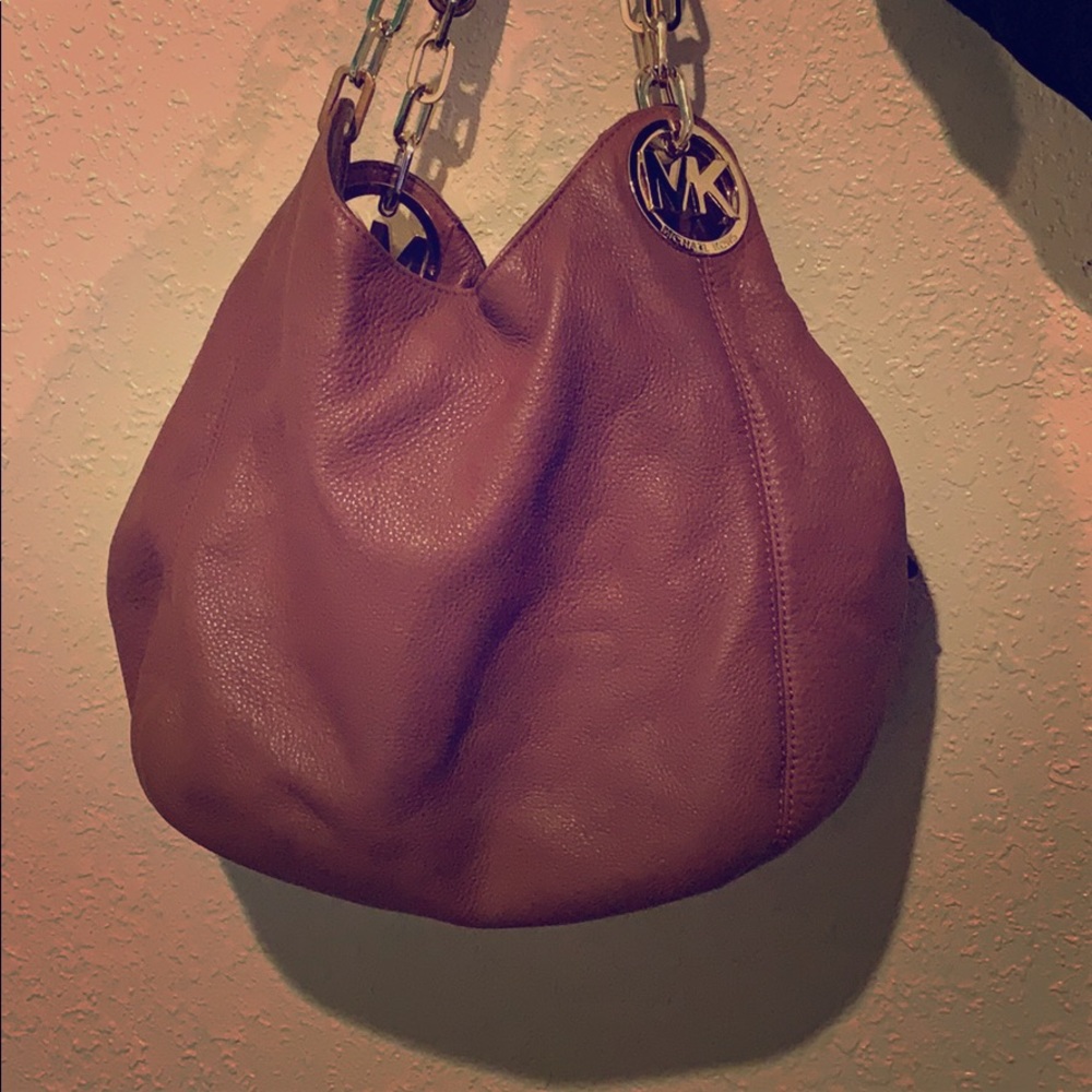 Michael Kors leather handbag